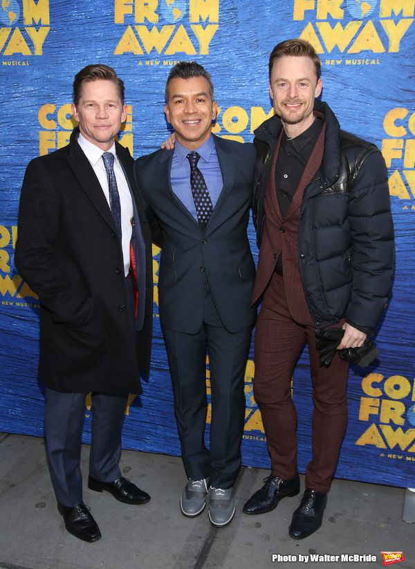 Jack Noseworthy, Sergio Trujillo and Christopher Wheeldon  Photo