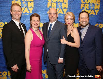 David Hein, Irene Sankoff, Christopher Ashley, Kelly Devine and Ian Eisendrath  Photo