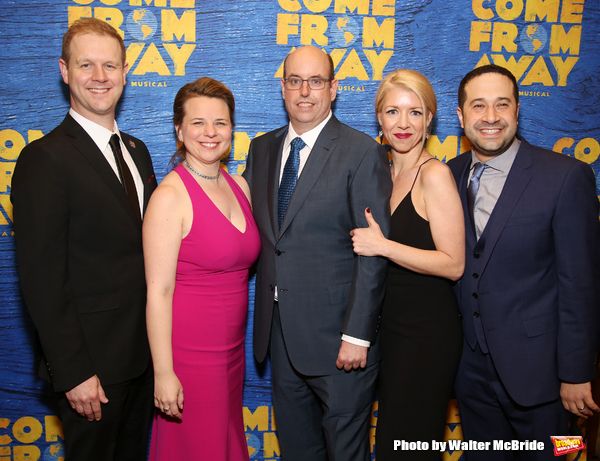 David Hein, Irene Sankoff, Christopher Ashley, Kelly Devine and Ian Eisendrath  Photo