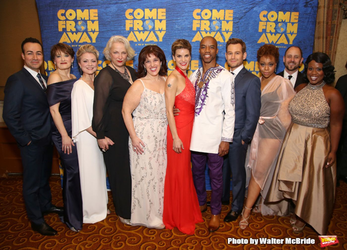 Photo Coverage: The Cast of COME FROM AWAY Celebrates Opening Night!  Image