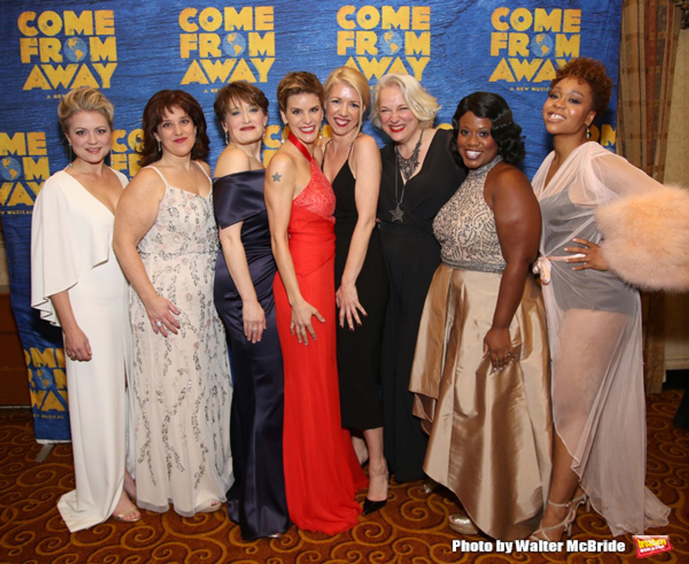 Photo Coverage: The Cast of COME FROM AWAY Celebrates Opening Night!  Image