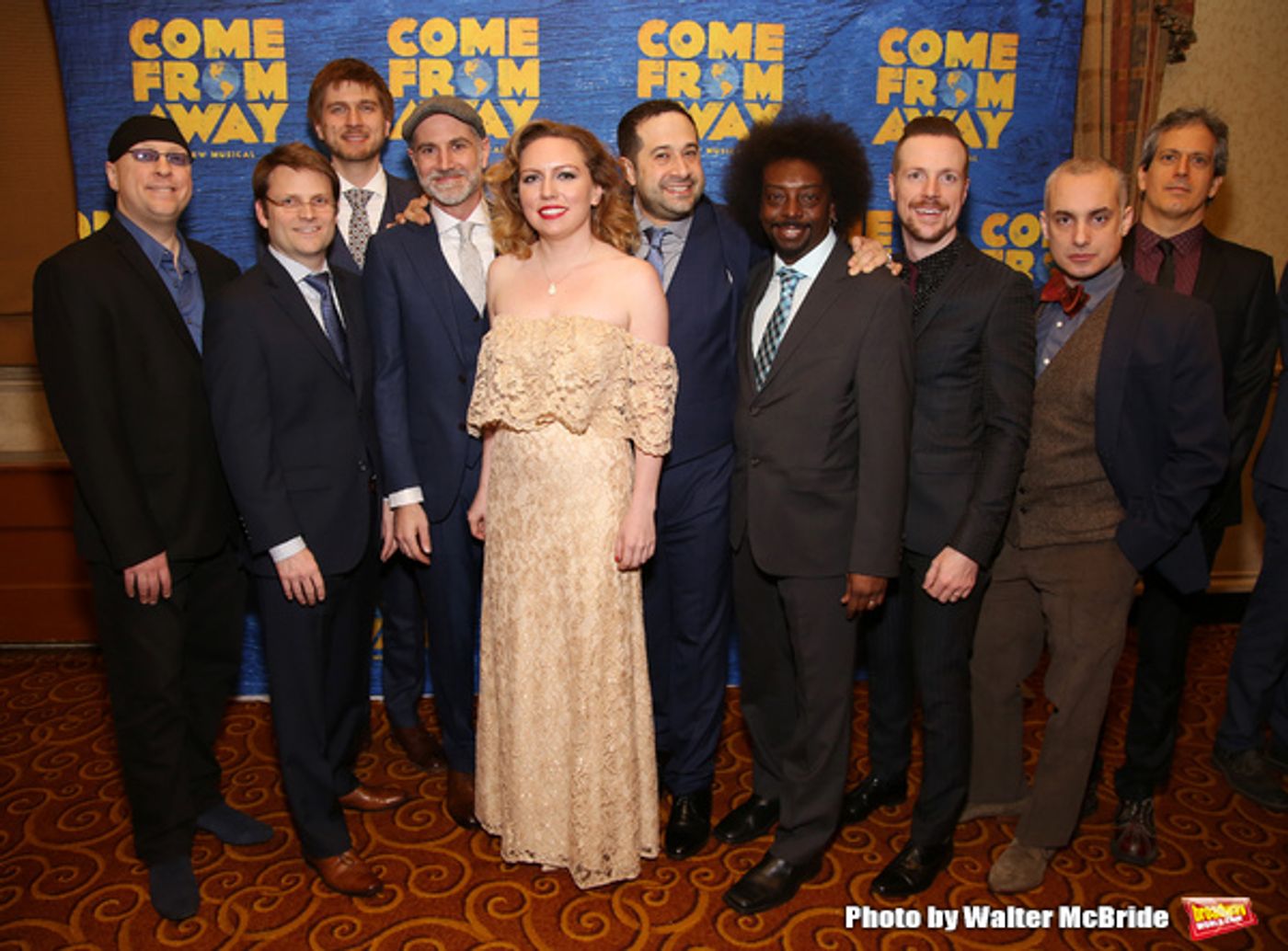 Photo Coverage: The Cast of COME FROM AWAY Celebrates Opening Night!  Image