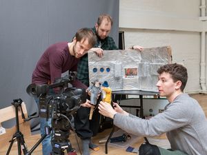 Mark Arends, David Emmings, and Sam Clark Photo