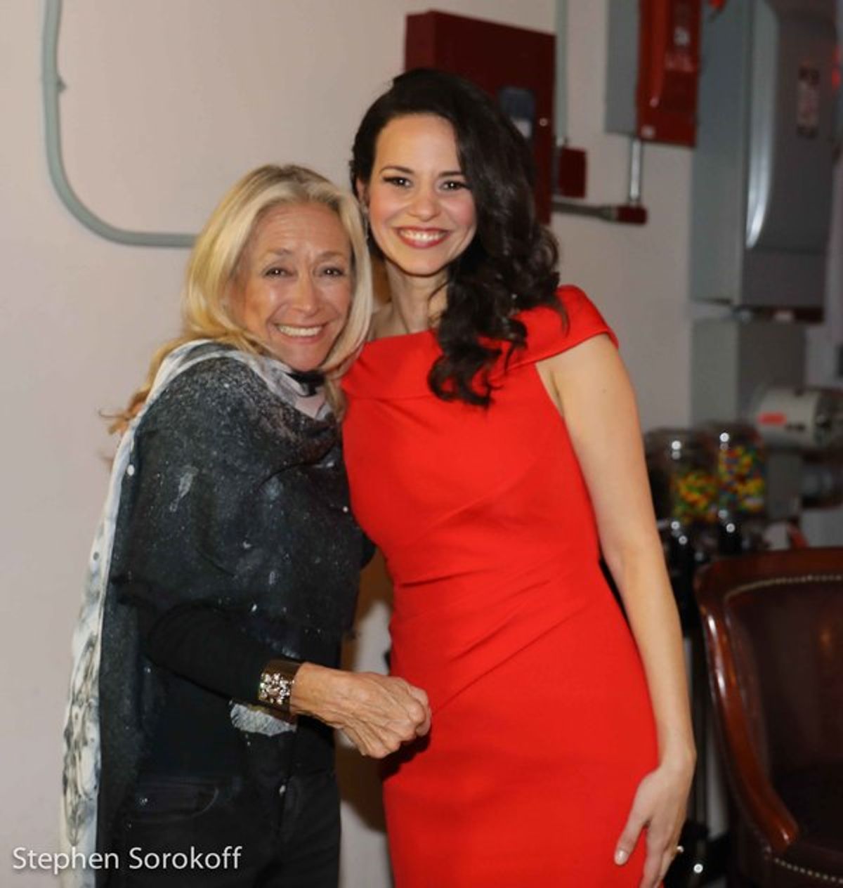 Eda Sorokoff & Mandy Gonzalez at 
