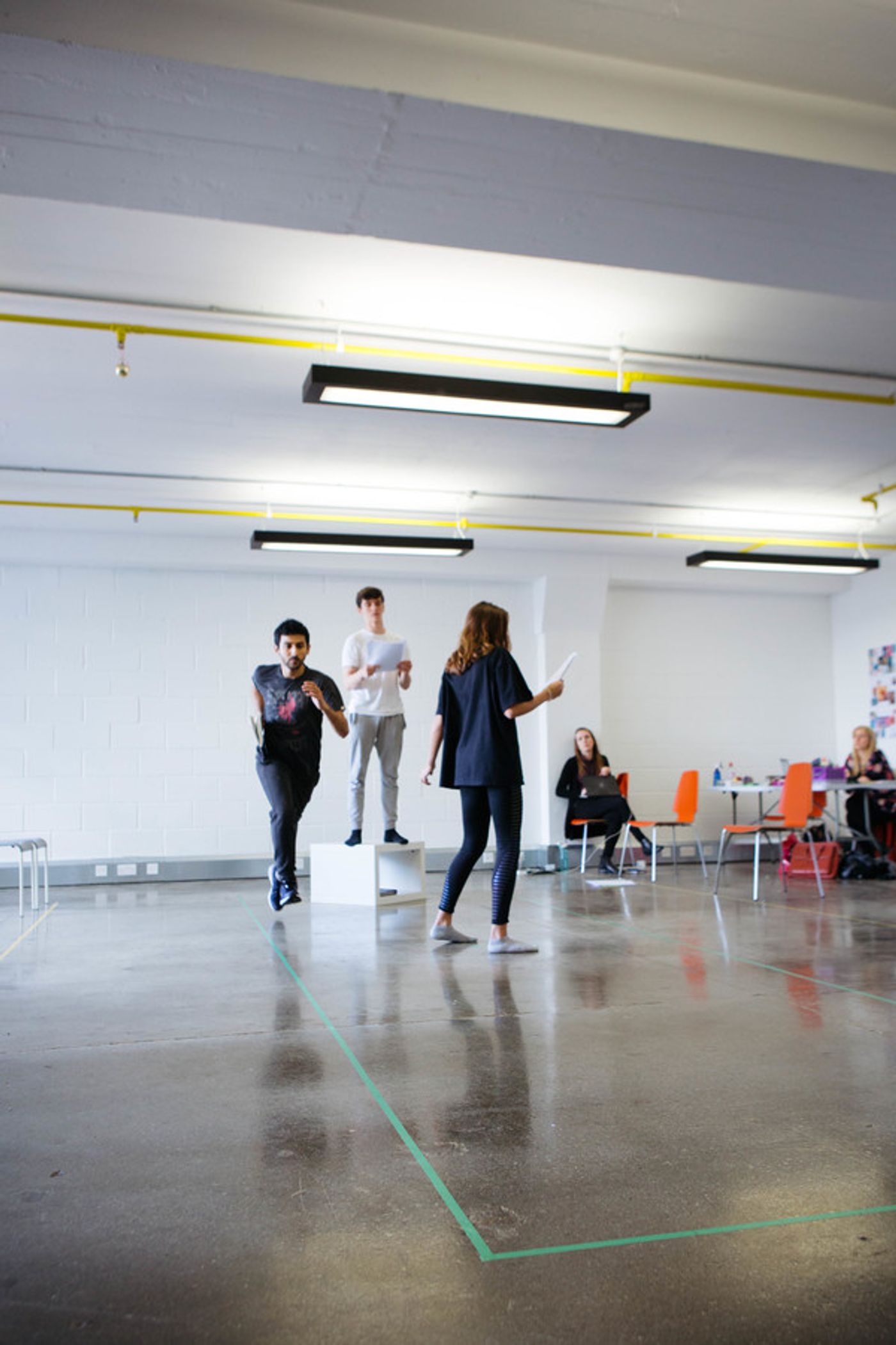 Photo Flash: Inside Rehearsal for the UK Debut of NATIVES at Southwark Playhouse  Image