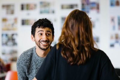 Manish Gandhi and Ella Purnell Photo