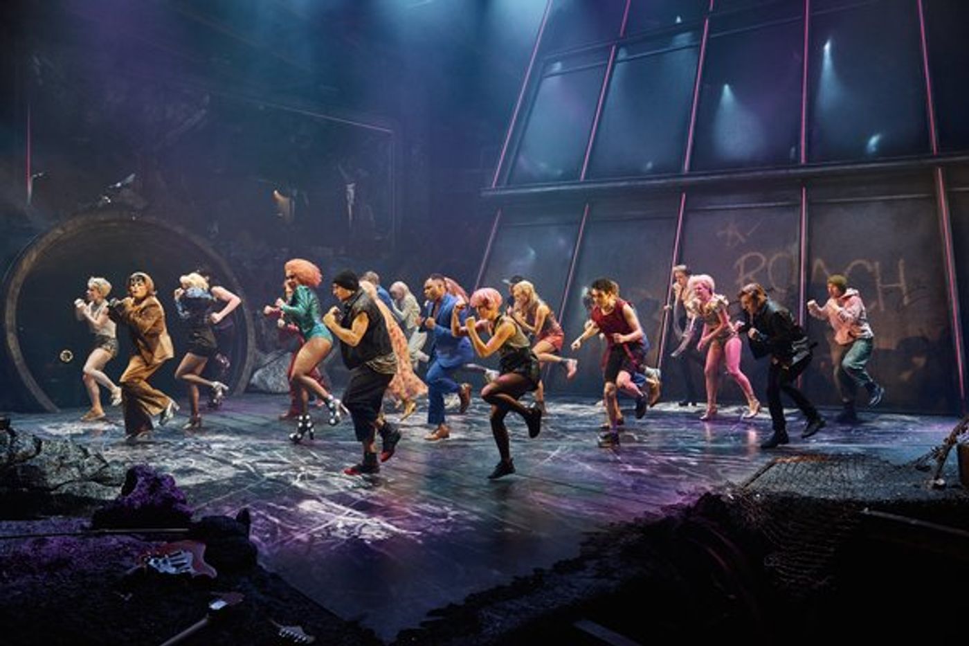 Photo Flash: New Shots from Jim Steinman's Edgy BAT OUT OF HELL - THE MUSICAL in Manchester  Image
