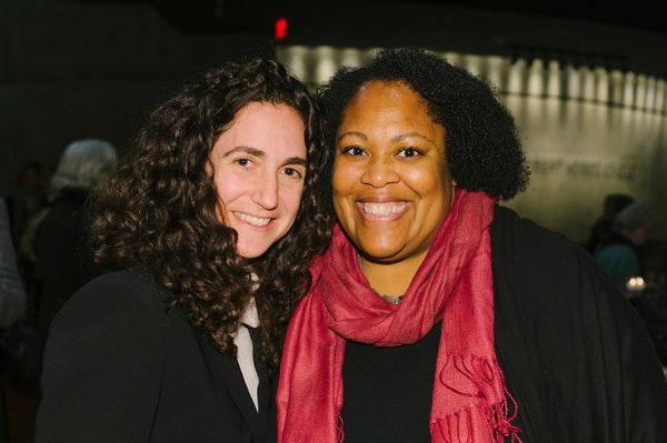Director Daniella Topol and playwright Jacqueline E. Lawton Photo