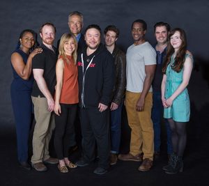 The cast of RED VELVET with director Stafford Arima @ BroadwayWorld The cast of RED VELVET with director Stafford Arima Photo