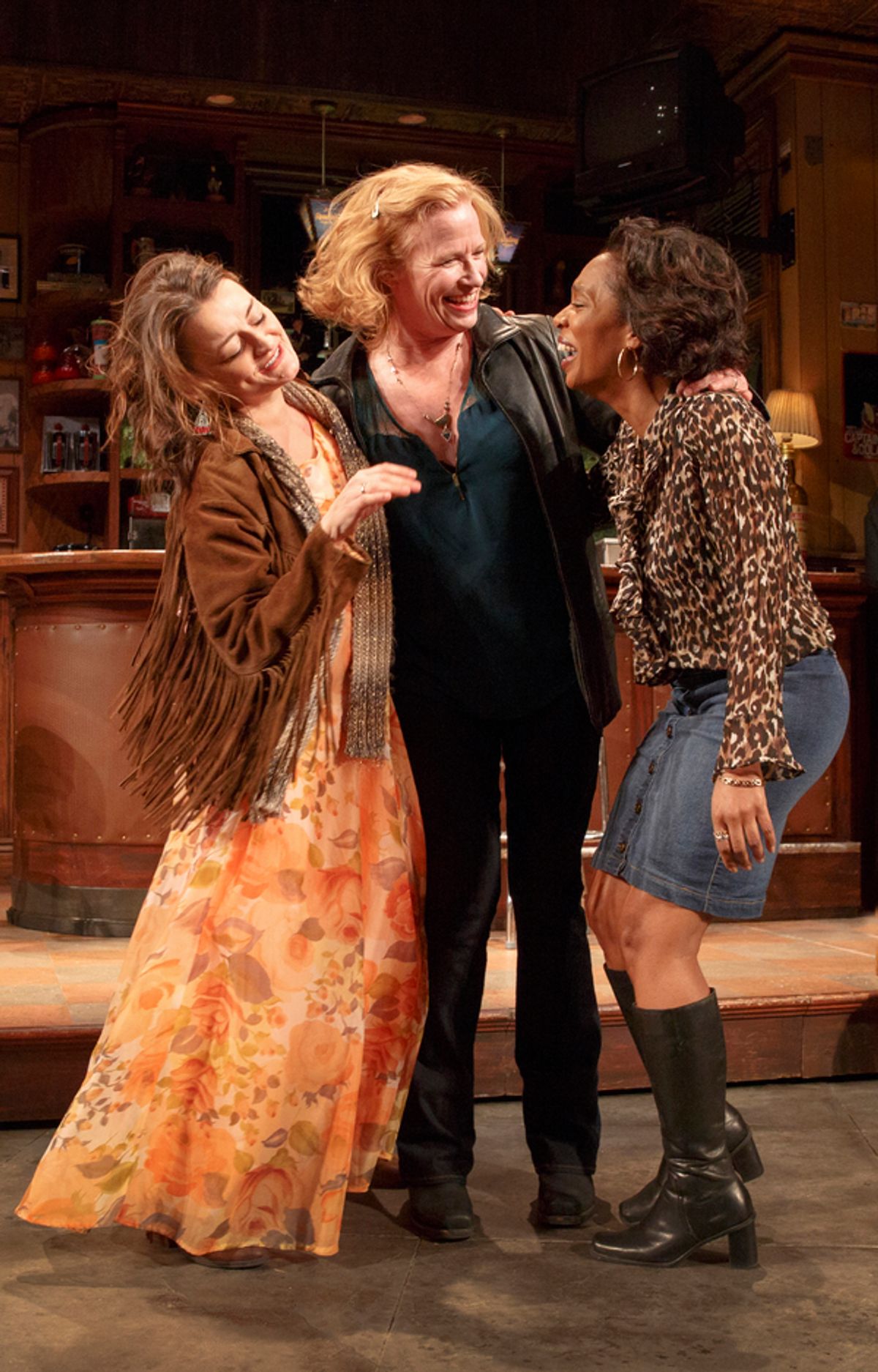 Alison Wright, Johanna Day and Michelle Wilson at 