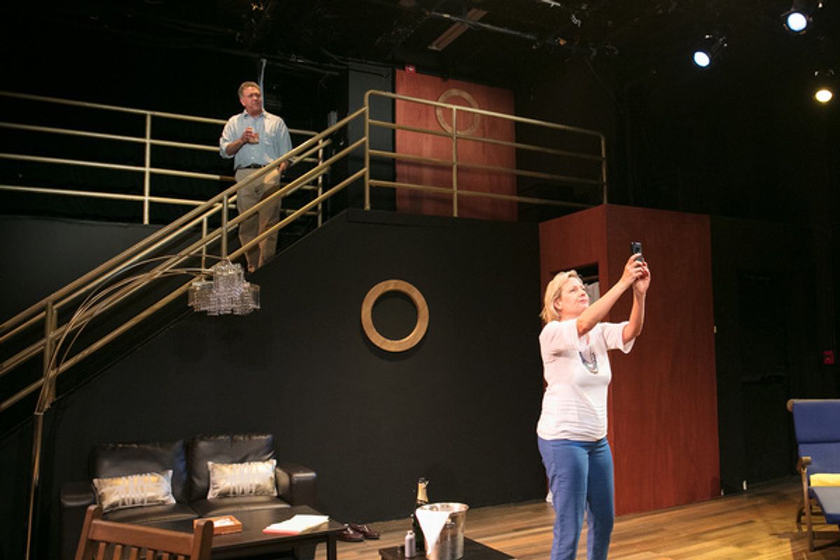 Gary Lamb and Carolyn Almos at 