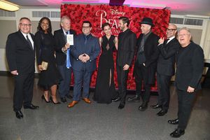 Bill Condon, Audra McDonald, Ian McKellen, Josh Gad, Emma Watson, Dan Stevens, Ewan M Photo