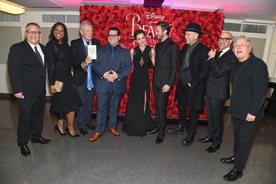 Bill Condon, Audra McDonald, Ian McKellen, Josh Gad, Emma Watson, Dan Stevens, Ewan M Photo