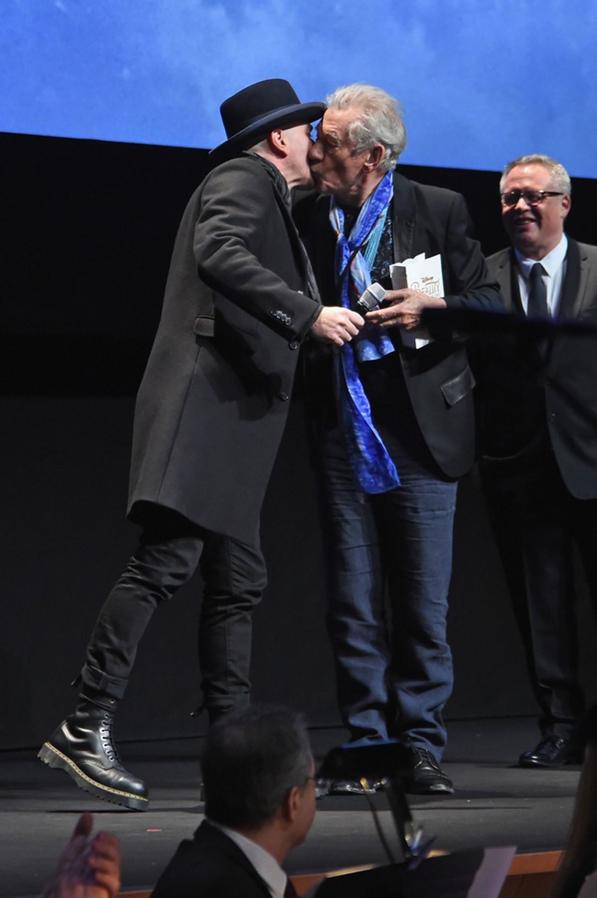 Ewan McGregor and Ian McKellen at 