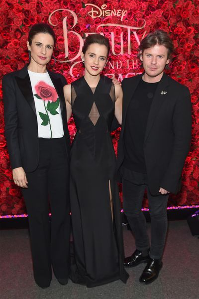Livia Firth, Emma Waston, and Christopher Kane Photo