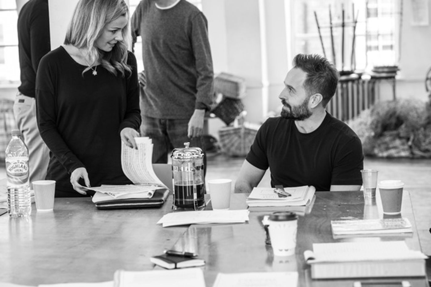 Photo Flash: In Rehearsals for CAROUSEL at London Coliseum  Image