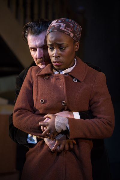 Dorian Lough and Babirye Bukilwa Photo