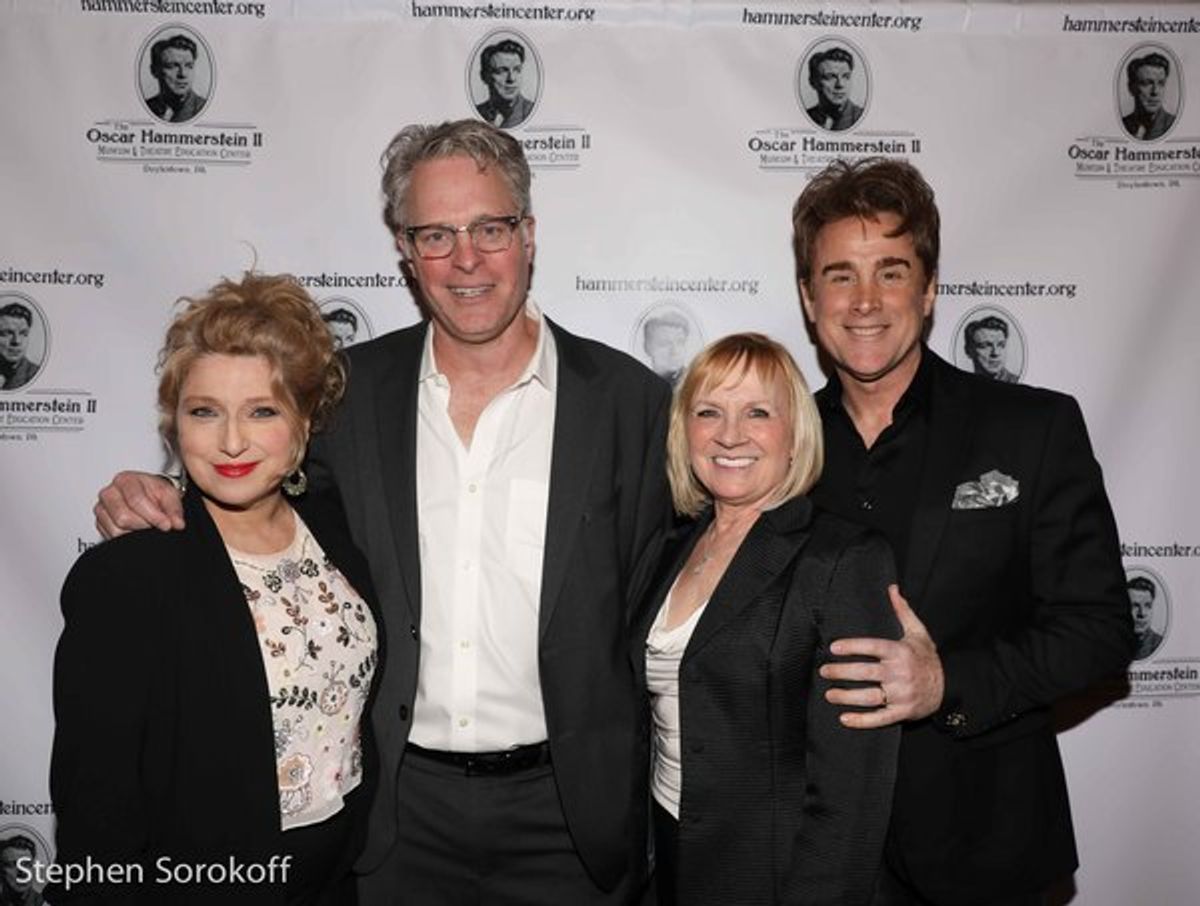 Liz Larsen, William Hammerstein, Kristine Lewis, Las Viviano at 