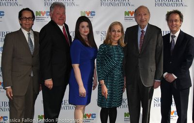 Paul L. King, Robert E. Wankel, Amy Dorfman Wine, Vicki Reiss, Michael I. Sovern and  Photo