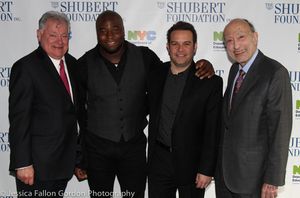 Robert E. Wankel, Okieriete Onaodowan, Peter Avery and Michael I. Sovern Photo