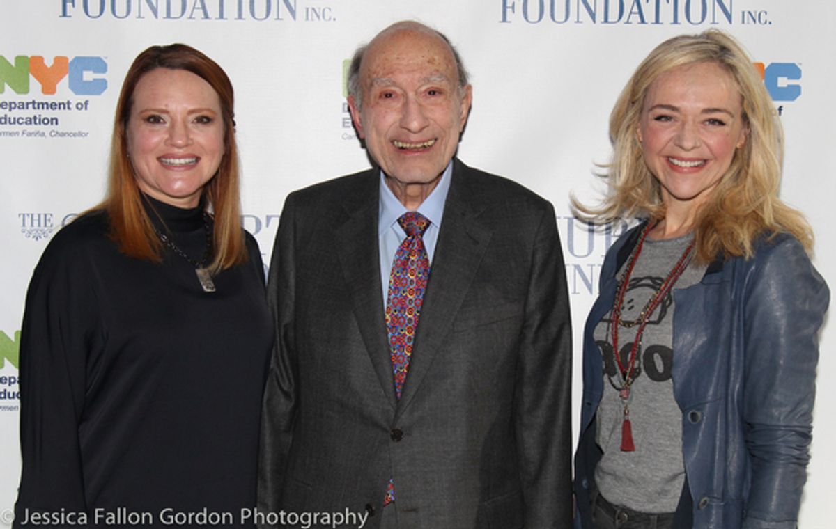 Jennifer Laura Thompson, Michael I. Sovern and Rachel Bay Jones at 