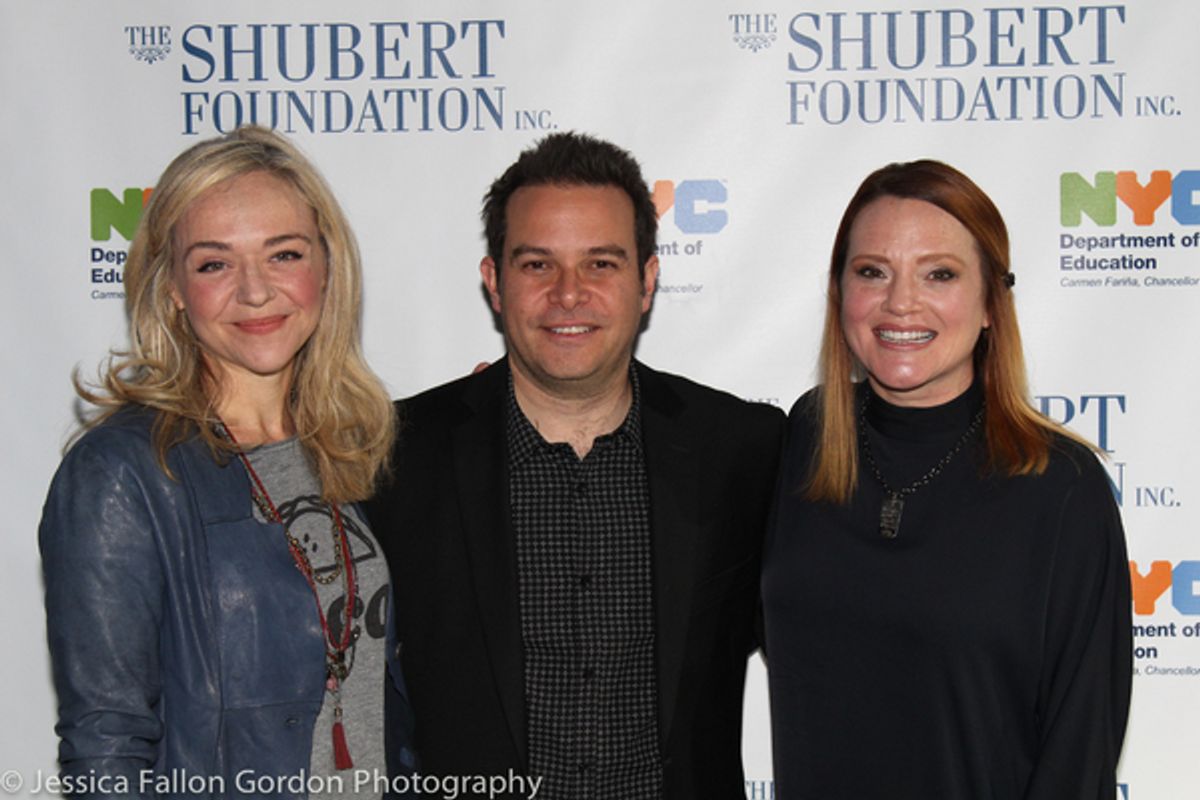 Rachel Bay Jones, Peter Avery and Jennifer Laura Thompson at 