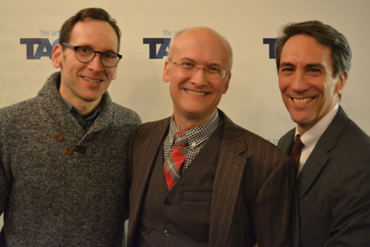 Stephen Kunken, Jeff Talbott and Robert Sella at 