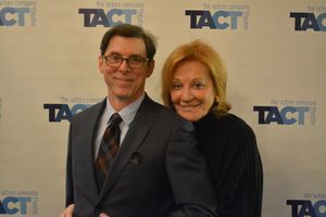 Scott Alan Evans with Cynthia Harris Photo