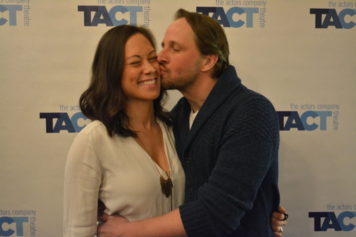 Todd Lawson and Amanda Forte at 