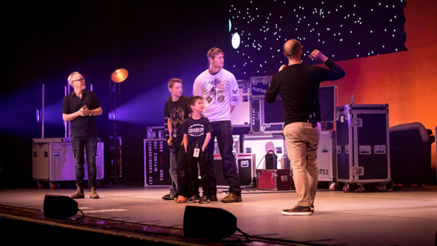 Photo Flash: Adam Savage and Michael Stevens Feed Audiences Across the Country with BRAIN CANDY LIVE! Photo Flash: Adam Savage and Michael Stevens Feed Audiences Across the Country with BRAIN CANDY LIVE! Image