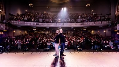Michael Stevens and Adam Savage Photo