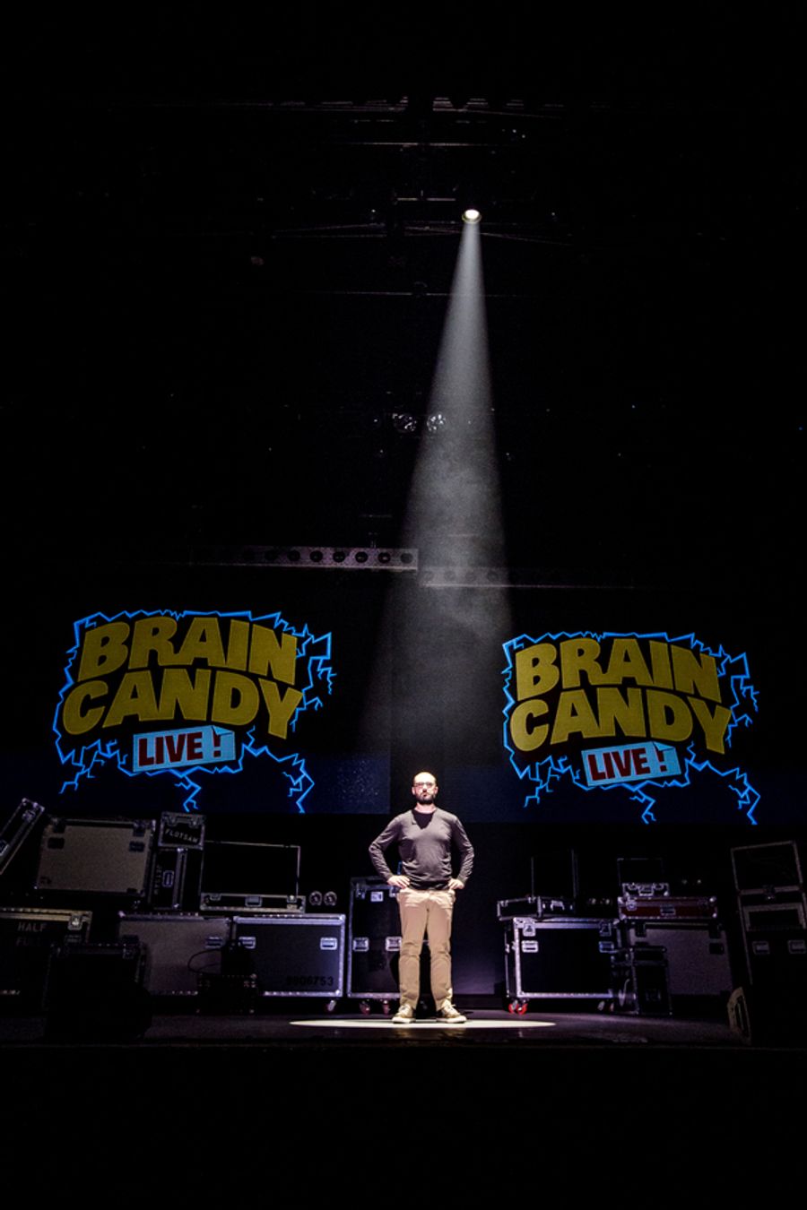 Photo Flash: Adam Savage and Michael Stevens Feed Audiences Across the Country with BRAIN CANDY LIVE! Image