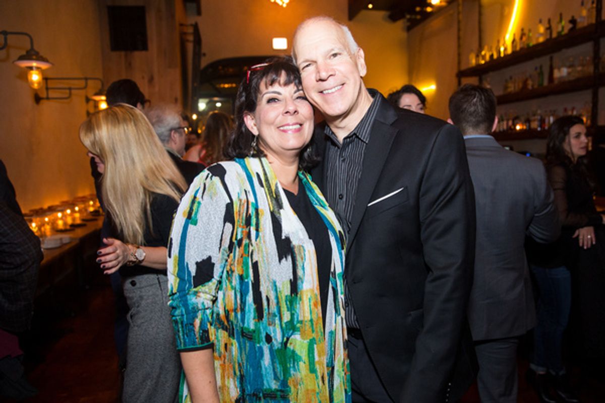 Christine Pedi and David Zippel at 