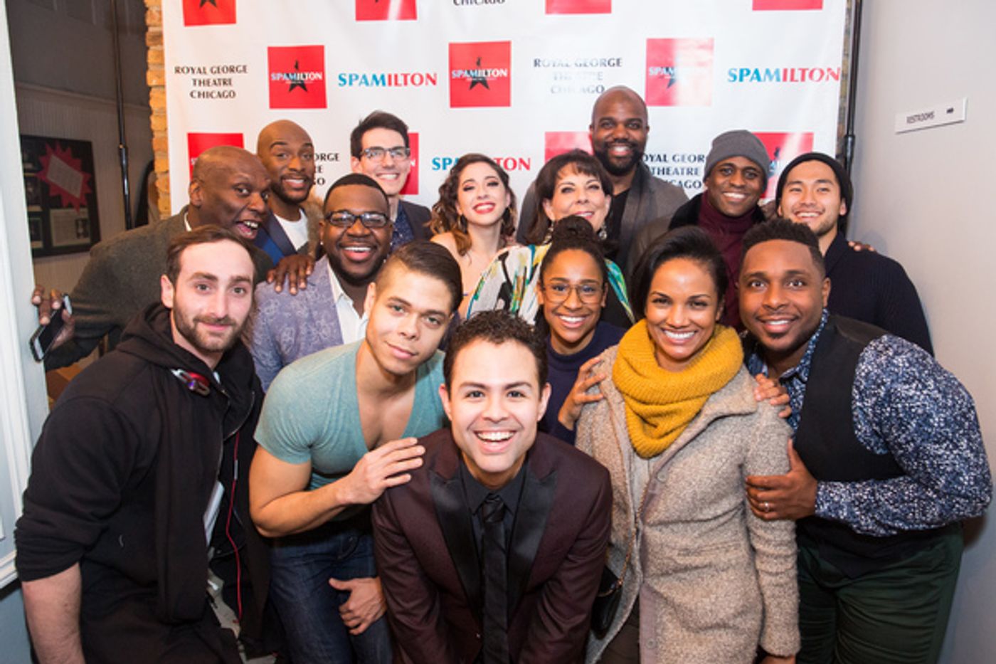 Photo Flash: HAMILTON's Wayne Brady and More Celebrate SPAMILTON's Chicago Opening  Image