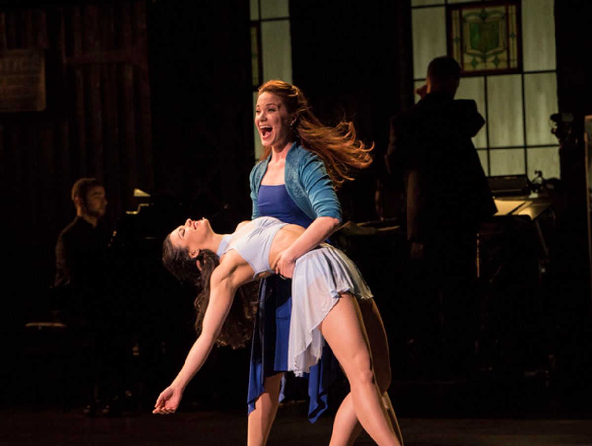 Sierra Boggess and Kathryn Terza at 