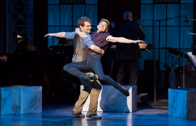 Jay Armstrong Johnson and Andrew Keenan-Bolger Photo