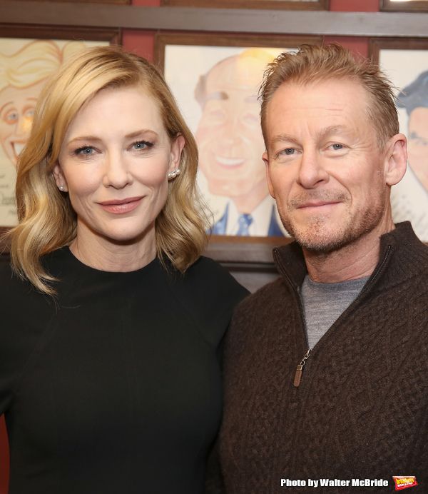 Photo Coverage: THE PRESENT's Cate Blanchett and Richard Roxburgh Unveil Portraits at Sardi's! — photo 3 of 31