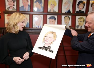 Cate Blanchett and Max Klimavicius  Photo