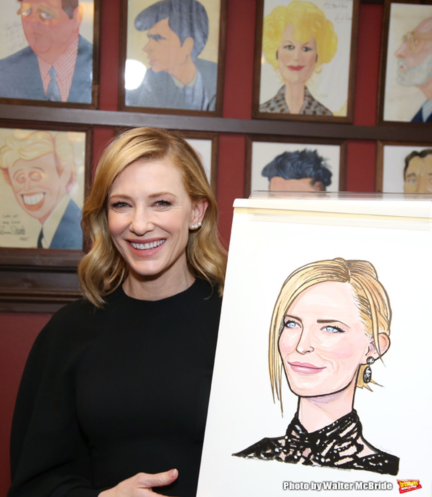 Photo Coverage: THE PRESENT's Cate Blanchett and Richard Roxburgh Unveil Portraits at Sardi's! Photo Coverage: THE PRESENT's Cate Blanchett and Richard Roxburgh Unveil Portraits at Sardi's! Image