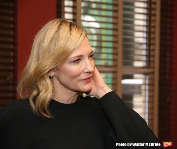 Photo Coverage: THE PRESENT's Cate Blanchett and Richard Roxburgh Unveil Portraits at Sardi's! — photo 4 of 31