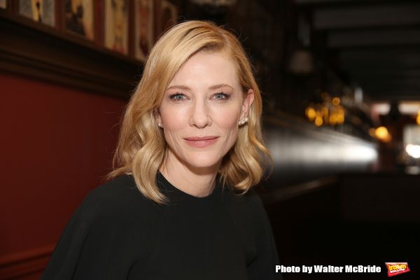 Photo Coverage: THE PRESENT's Cate Blanchett and Richard Roxburgh Unveil Portraits at Sardi's! — photo 10 of 31