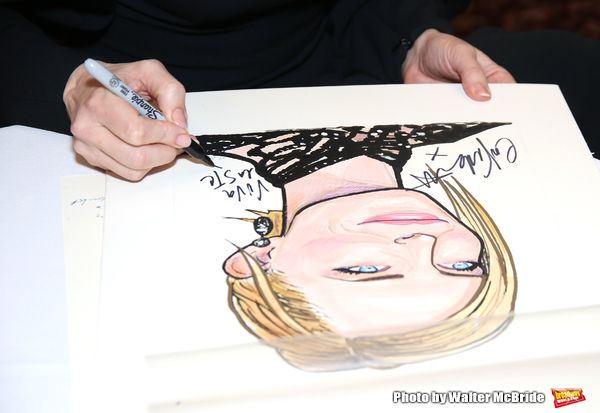 Photo Coverage: THE PRESENT's Cate Blanchett and Richard Roxburgh Unveil Portraits at Sardi's! — photo 14 of 31