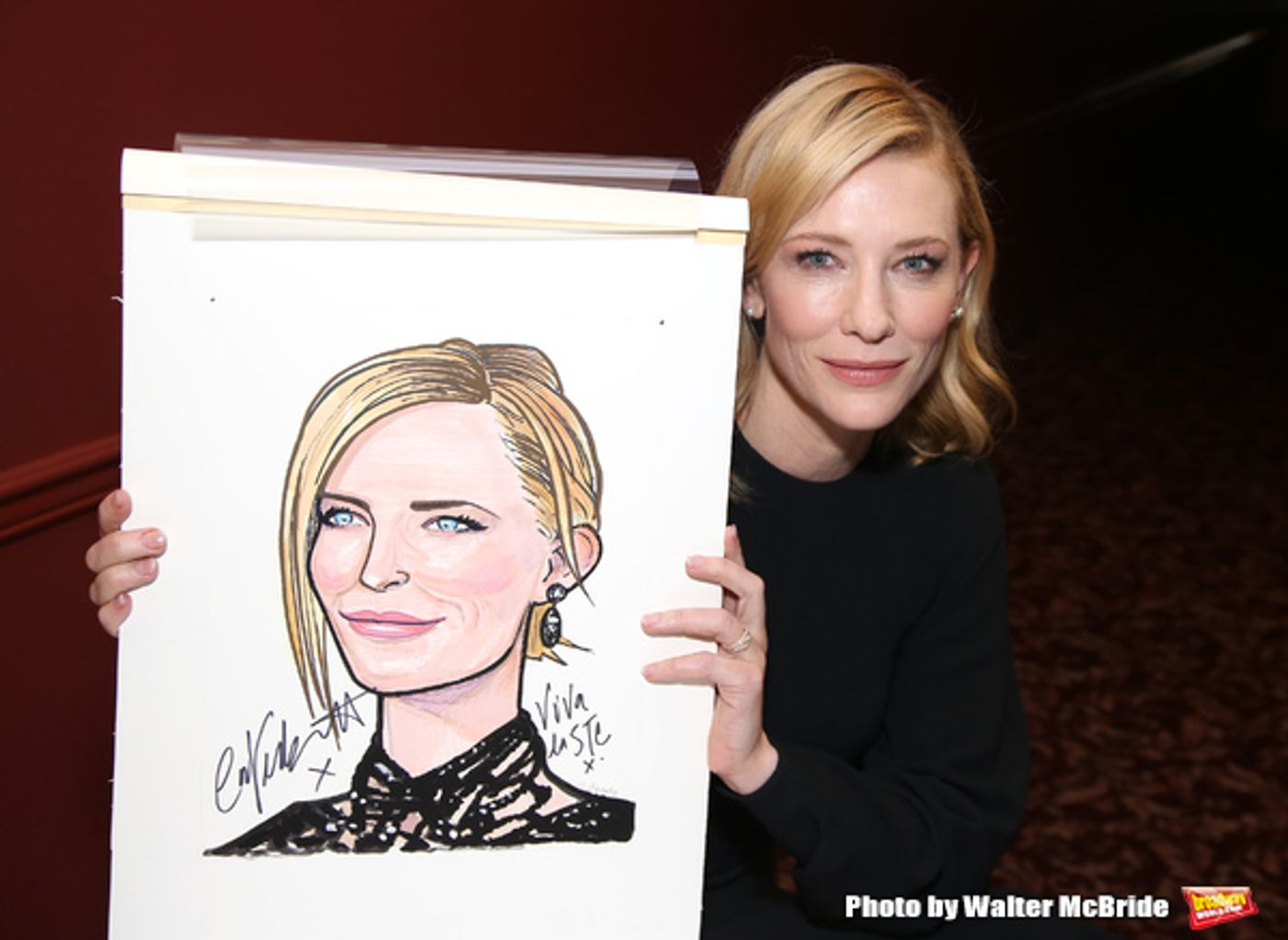 Photo Coverage: THE PRESENT's Cate Blanchett and Richard Roxburgh Unveil Portraits at Sardi's! Photo Coverage: THE PRESENT's Cate Blanchett and Richard Roxburgh Unveil Portraits at Sardi's! Image