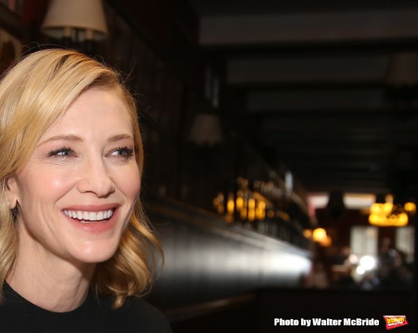 Photo Coverage: THE PRESENT's Cate Blanchett and Richard Roxburgh Unveil Portraits at Sardi's! — photo 31 of 31