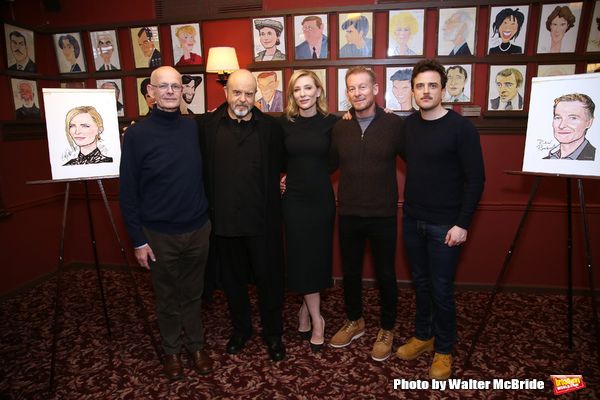 Photo Coverage: THE PRESENT's Cate Blanchett and Richard Roxburgh Unveil Portraits at Sardi's! — photo 26 of 31
