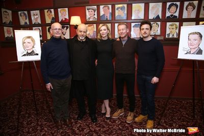 Producer Stuart Thompson, Marshall Napier, Cate Blanchett, Richard Roxburgh and Chris Photo