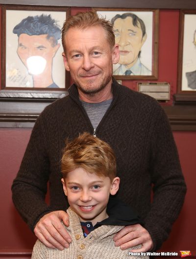 Richard Roxburgh and Raphael Roxburgh  Photo