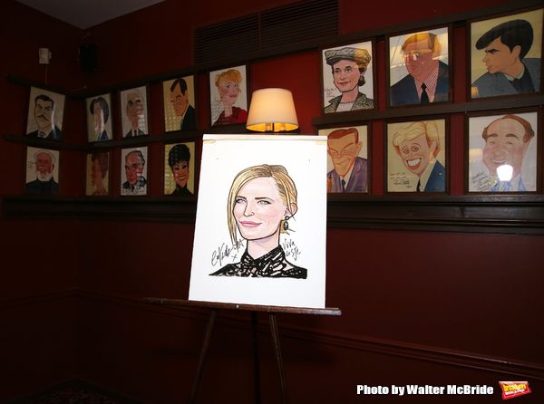Photo Coverage: THE PRESENT's Cate Blanchett and Richard Roxburgh Unveil Portraits at Sardi's! — photo 29 of 31