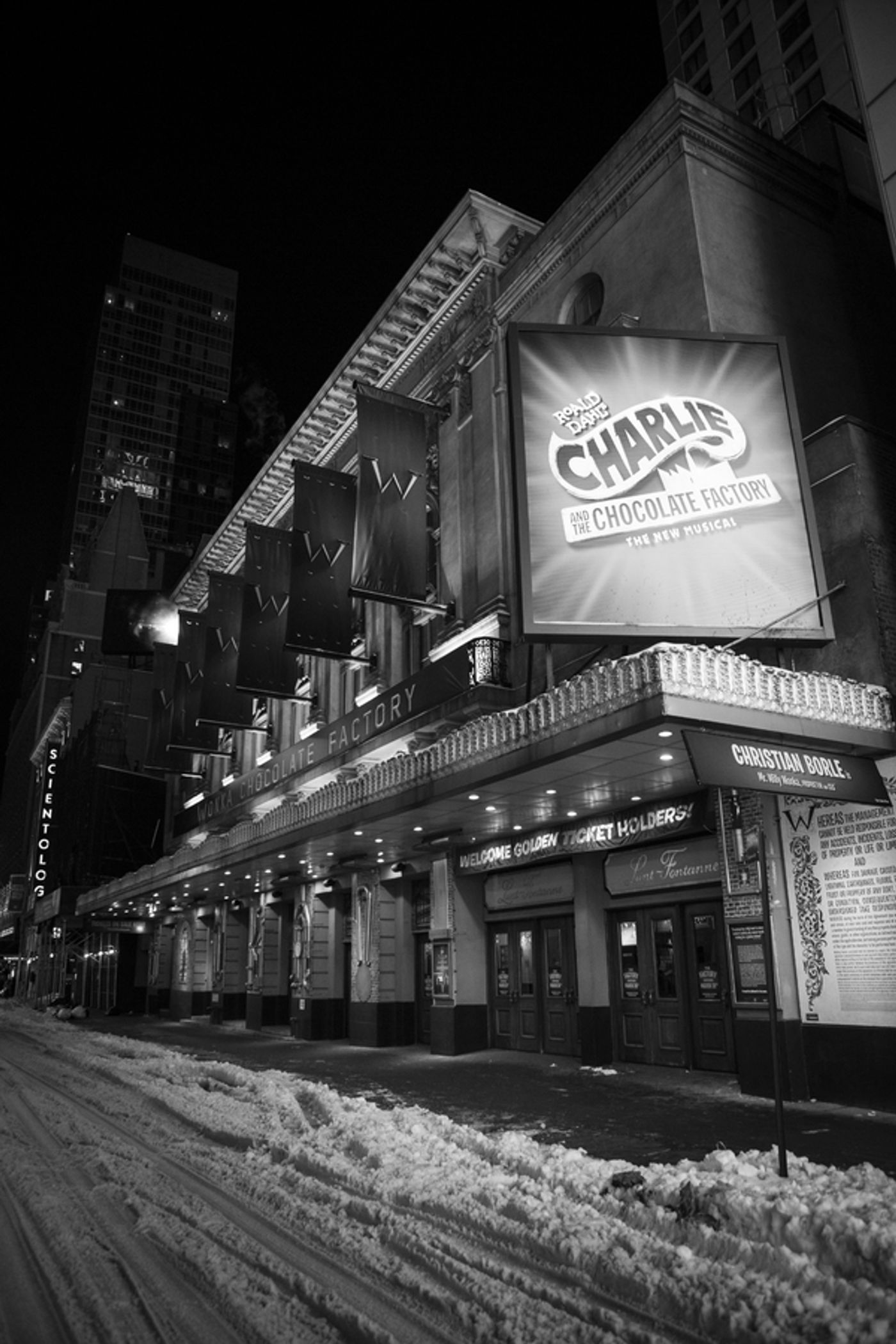 Photo Coverage: Broadway Gets Buried Under Winter Storm Stella Photo Coverage: Broadway Gets Buried Under Winter Storm Stella Image