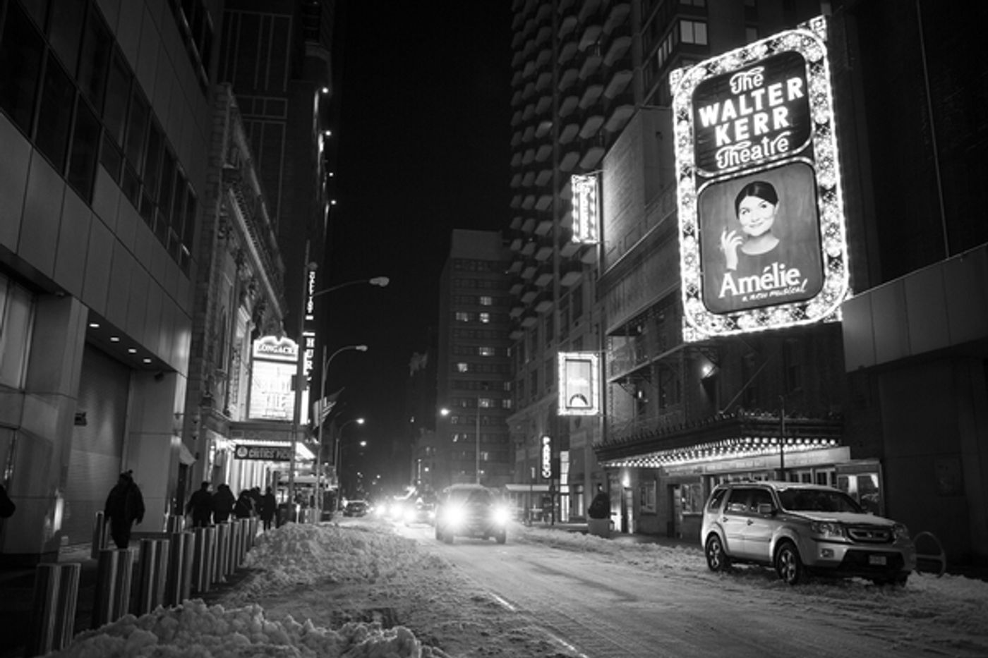 Photo Coverage: Broadway Gets Buried Under Winter Storm Stella Photo Coverage: Broadway Gets Buried Under Winter Storm Stella Image